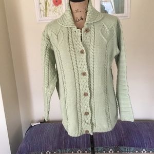 Kilronan Knitwear Fisherman’s Cardigan (M)